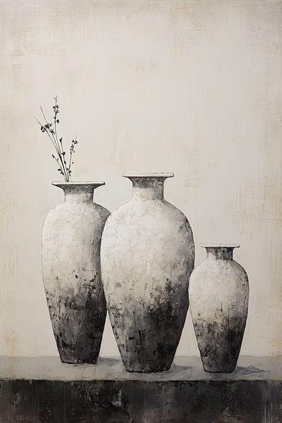 Still life ceramics by Bert Nijholt