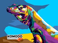 The Animal limited edition KOMODO in great pop art poster