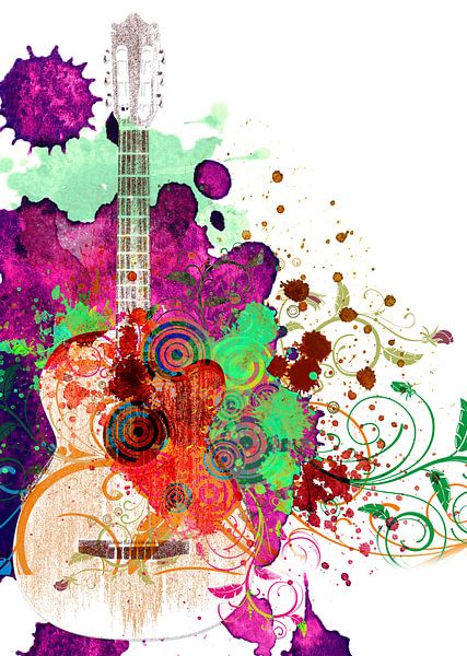 Gitarre von Peter Baak