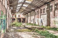Salle abandonnée en Belgique