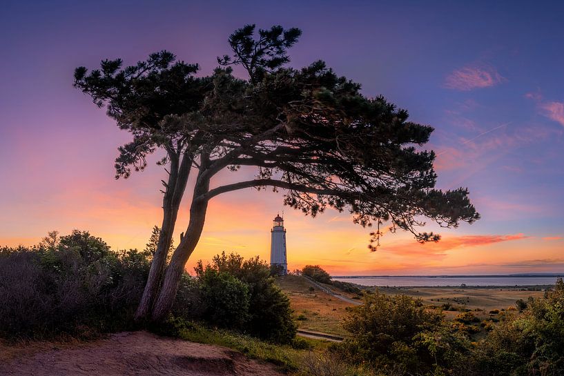 Dawn at Dornbusch lighthouse on Hiddensee by Voss photography