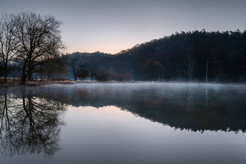 Fish pond, Bergisches Land, Germany by Alexander Ludwig