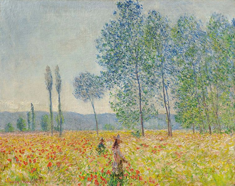 Unter den Pappeln, Claude Monet von Meisterhafte Meister