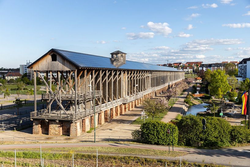 Gradierbau (salt works) in the spa gardens of Bad Dürkheim by Fabian Bracht