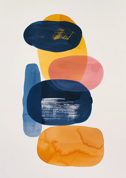 Abstraktes modernes Werk von Moderne Kollektion