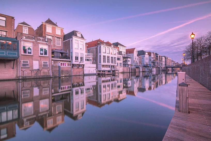 Gorinchem at sunrise by Ilya Korzelius