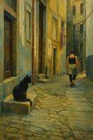 Eine Beobachtung bei einer Katze