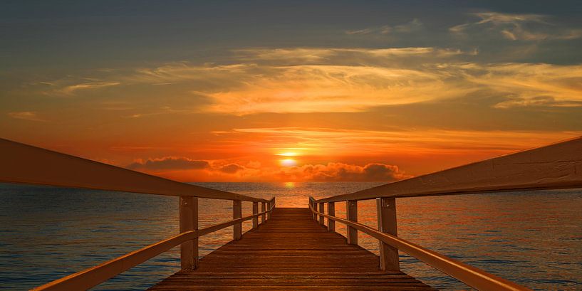 Direct route to the sundown by Monika Jüngling