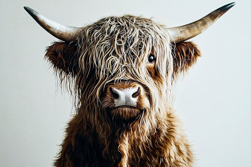 Detailed Scottish highlander portrait by Imperial Art House