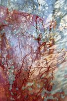 Expansion in Rot mit einem Hauch von Blau...