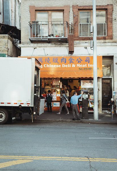 Street chinatown San Francisco | Travel photography photo fine art print | California, U.S.A. par Sanne Dost