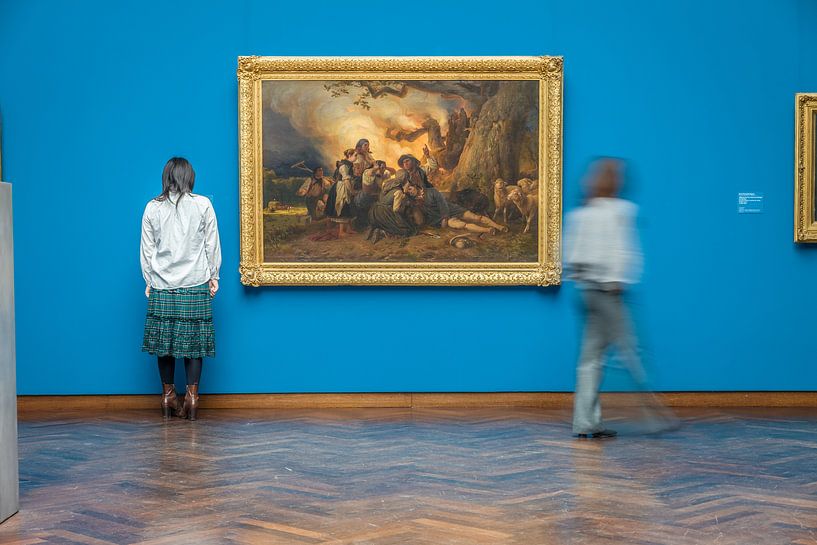 Painting by Jacob Becker in the Städel Museum, Frankfurt by Christian Müringer