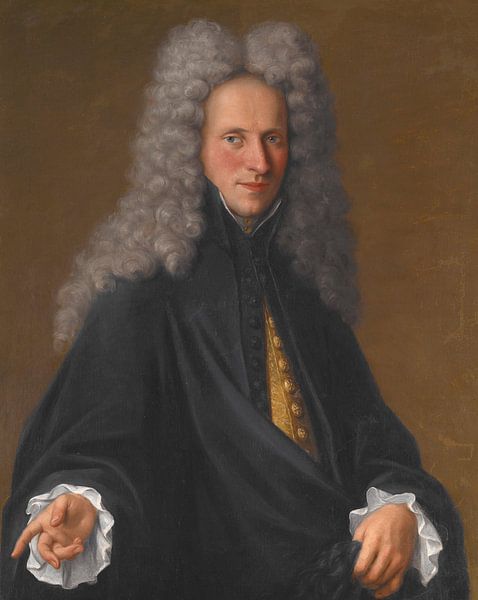 Portrait d'un noble inconnu, Pietro Longhi par Des maîtres magistraux
