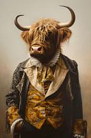 Highlander écossais Portrait