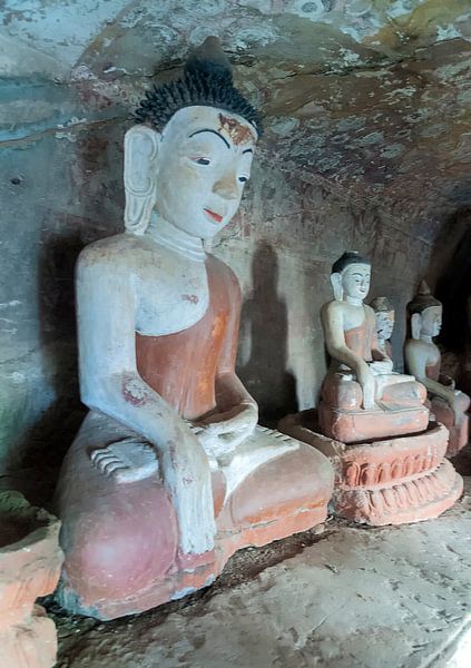 Yinmabin Township: Phowintaung grotten von Maarten Verhees