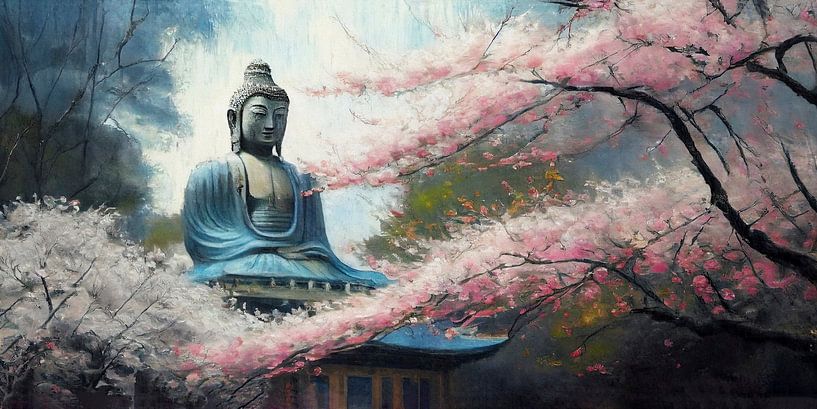 Ein Traum vom großen Buddha von Kamakura von Whale & Sons