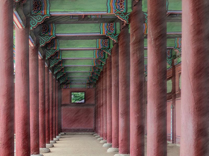 Gyeongbokgung in Seoul von Christine Bässler