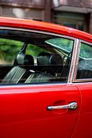 Klassischer roter Porsche 911