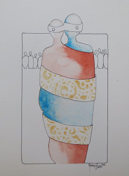 willfully blind by Helma van der Zwan