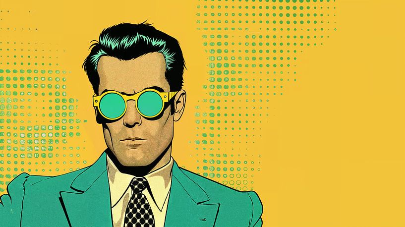 Porträt Der coolste Mann von Nico Brons