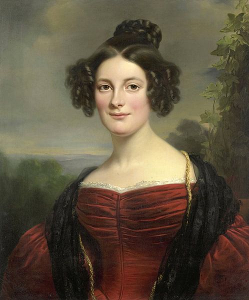 Catharina Annette Fraser (1815-92), Jan Adam Kruseman. von Meisterhafte Meister