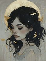 Verträumtes Schwarz