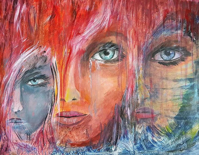 Pleurer pour la nature maudite II par René Pauwels