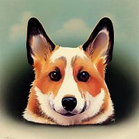 Welsh Corgi Illustration