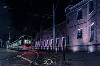 Sparta-Stadion am Abend