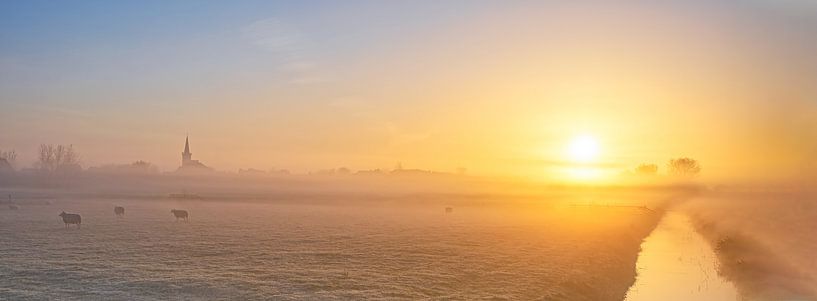 Nebel auf Texel. von Justin Sinner Photography (Fotograf auf Texel)