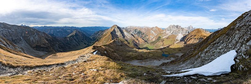 Trettachtal und Höfatsblick vom Süden von Leo Schindzielorz