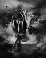 Abstrakte Nacktheit 6