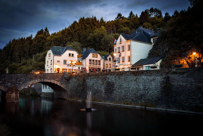 Vianden, Luxembourg la nuit par Chris Snoek