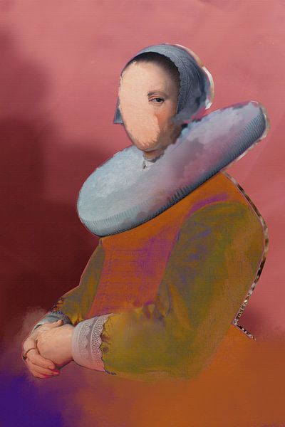 Porträt von Adriana Croes J.C. Verspronck Die Modekollektion, Nr.7 von MadameRuiz