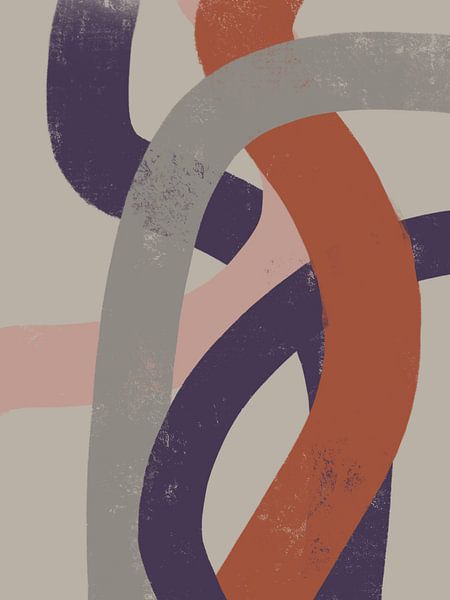 Farbpalette - Lila Blau Grau - 10 von Studio Palette