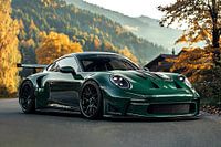 Porsche 911 GT3 im Herbst