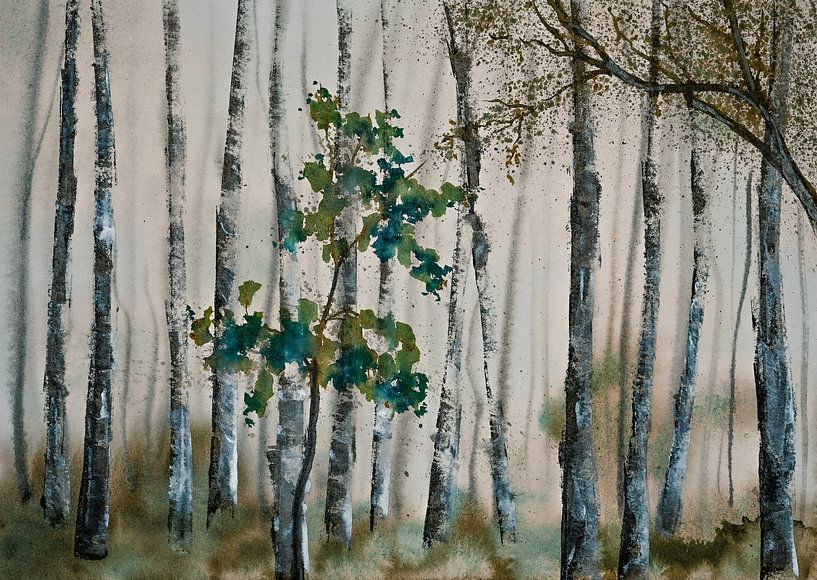 Watercolour part 202 by Tania Perneel