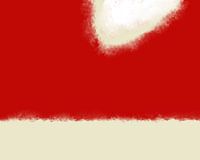 Warming Touch - abstrakte Kunst, rot, weiß