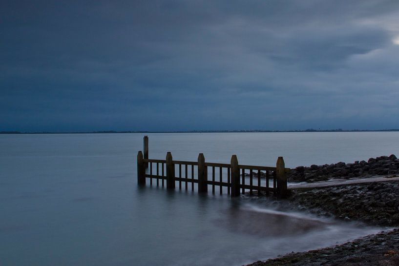 Grey day by the sea by Sabina Meerman