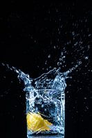 Fels in der Brandung.