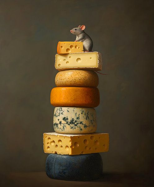 stillleben stolze maus von But First Framing