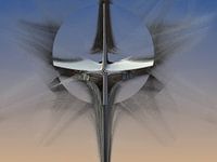 La croix au centre de l'attention