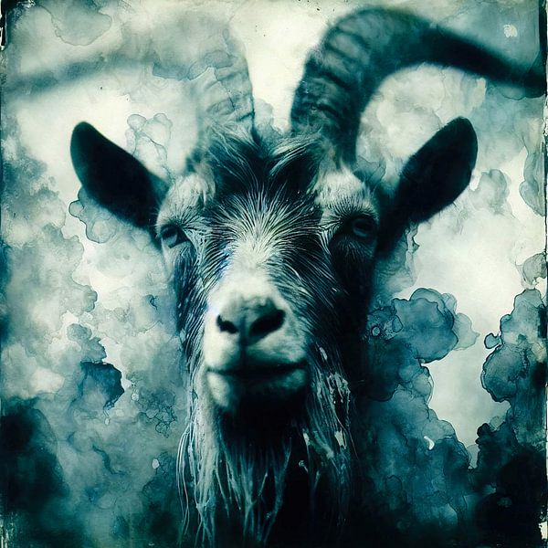Whispers of the Wild; The Goat by Transmutation Art