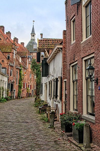 Muurhuizen III historisch Amersfoort  by Watze D. de Haan