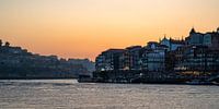 Night falls in Porto