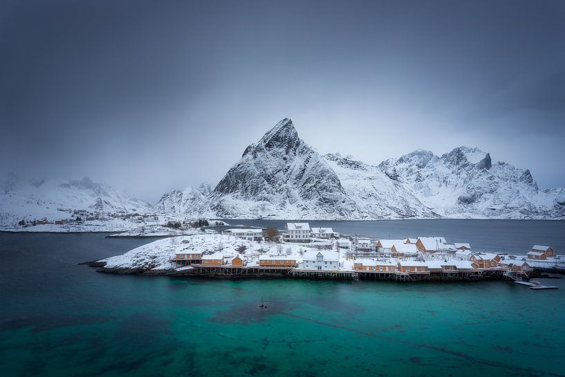 Sakrisøy, une ville haute en couleurs par Ramon Oost