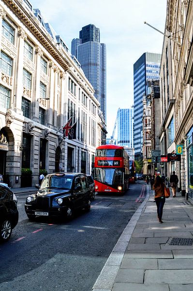 Straat in Londen von Esmee Pols