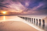 Long exposure at the beach