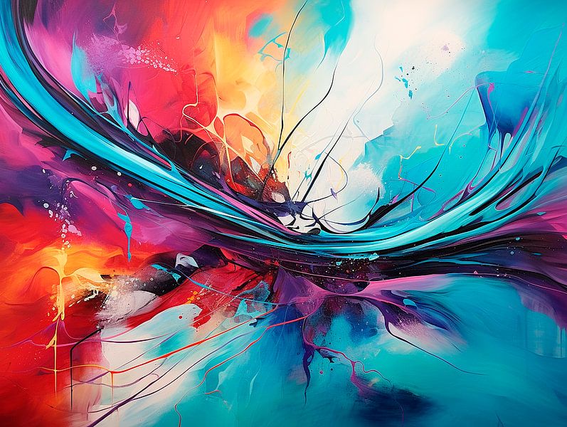 Abstrakte Arbeit von Hetty Lamboo