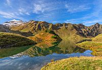 Clear mountain lake in the Allgäu